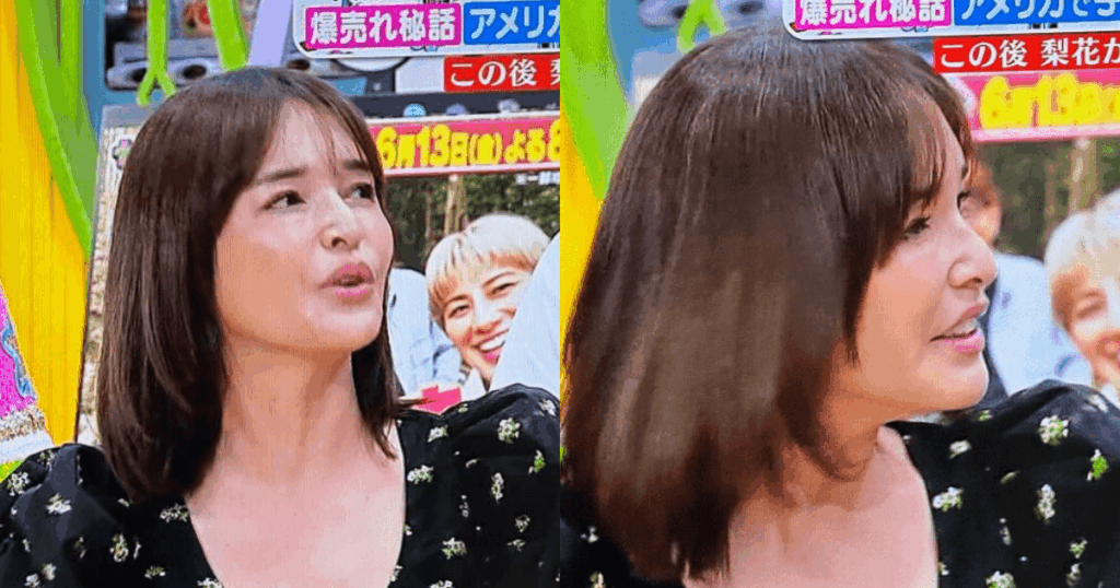 梨花ぽかぽか出演画像。